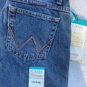 Wrangler CASH Women's Classic mid-rise Indigo Boot Cut Jeans